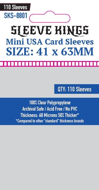 SK卡套 (41x63mm) - 110/pk