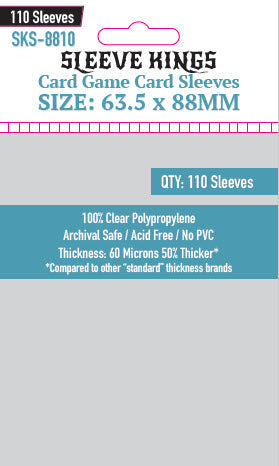 SK卡套 (63.5 x 88mm) - 110 /pk