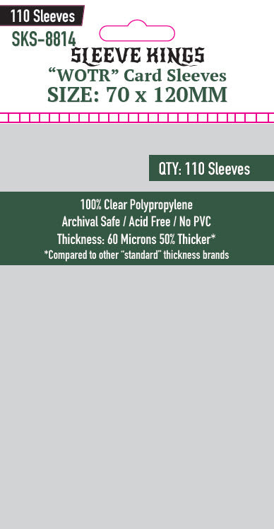 SK卡套 (70x120mm) - 110 /pk