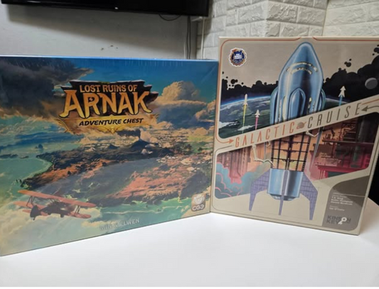 <<新棋推介>> 《Galactic Cruise》《Lost Ruins of Arnak: Adventure Chest》