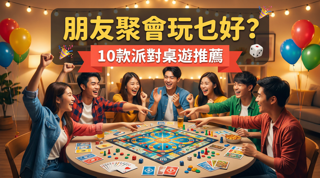 朋友聚會玩乜好？ 10款派對桌遊推薦