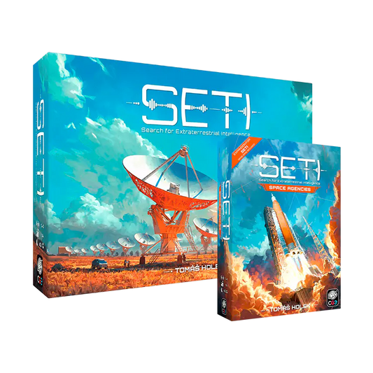 【眾籌預購中】Seti + Seti:Space Agencies | 邂逅異星 [基礎 + 擴充 + 送卡套]
