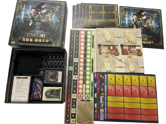 【預購中】Cthulhu:Dark Providence | 克蘇魯:黑暗天命 | 連[限定《克蘇魯：死亡湮滅》五個調查員模型 *1套)
