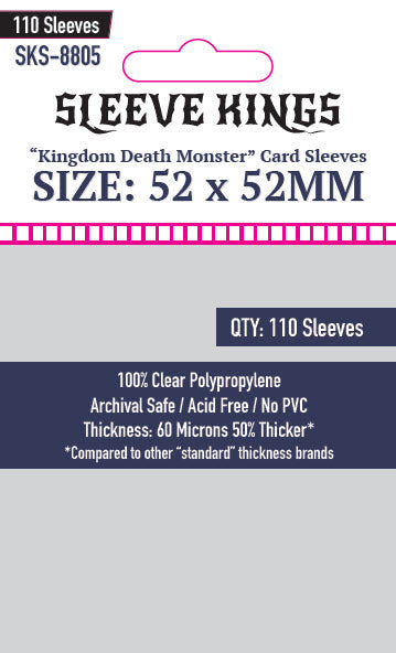 卡套SK Card Sleeves (52x52mm) - 110 /pk