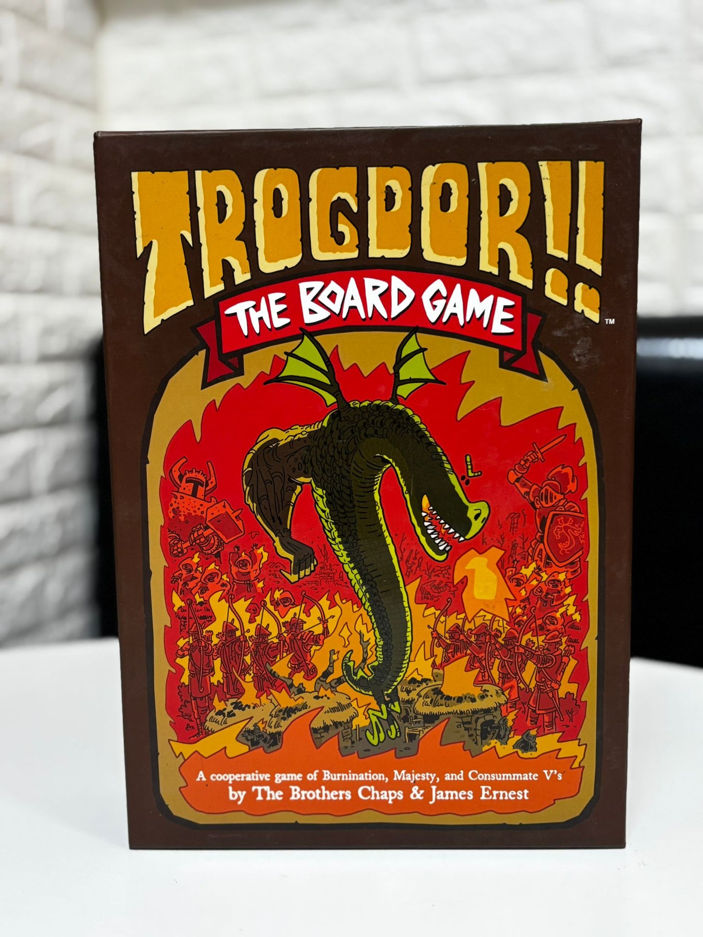 【二手】Trogdor!!: The Board Game [KS ver.] [公仔已上色]